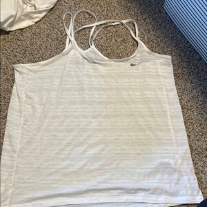 Nike Women's White Tank Top